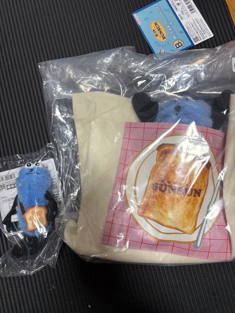 パペットスンスン　ぬいぐるみ トートバッグ付き