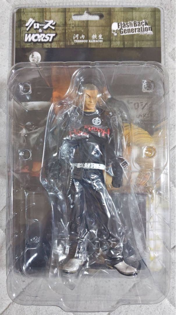 クローズ&WORST FBG 髑髏の系譜 河内鉄生 ライダース羽織 フィギュア
