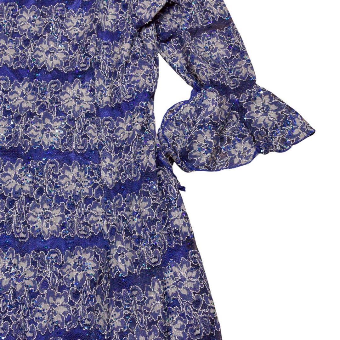 美品　Da Vetrash　ダ・ベトラッシュ【M】フラメンコ ドレス レース装飾