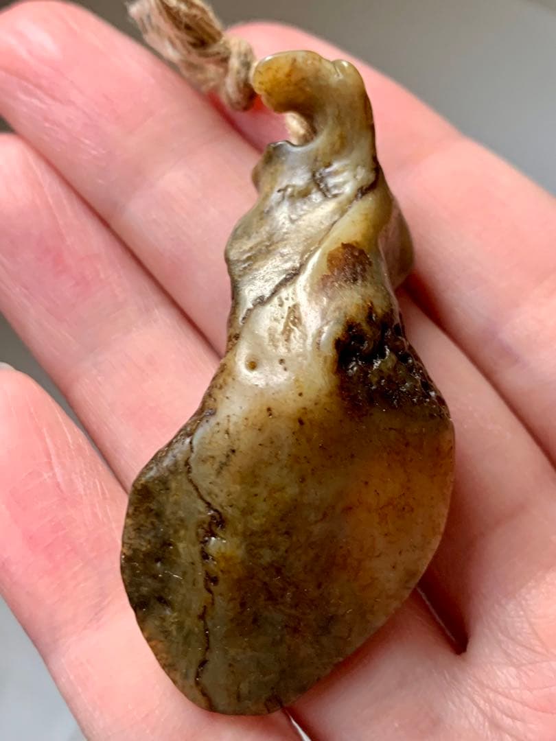 呪物　カパラ　天珠　チベット　カパーラ　頭蓋骨　根付　クマントーン　プラクルアン