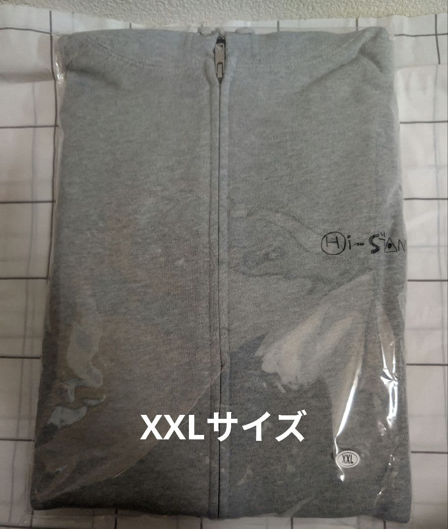 Hi-STANDARD　Diskah ZIP HOODIE (GRAY) XXL