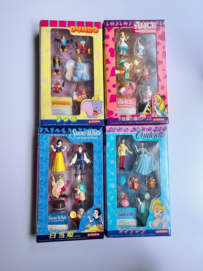 【希少✨未開封】ユタカ　ムービーフレンズ　ディズニー　フィギュア　白雪姫　アリス