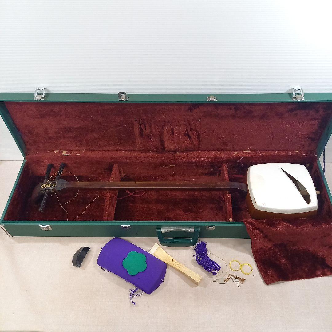 津軽三味線 ハードケース付き 現状渡し 和楽器