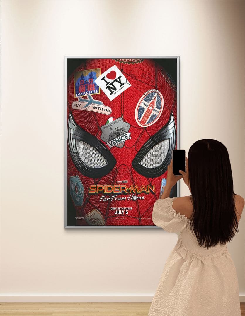 *枚数限定*映画館用両面印刷ポスターUS版:スパイダーマン ファーフロムホーム