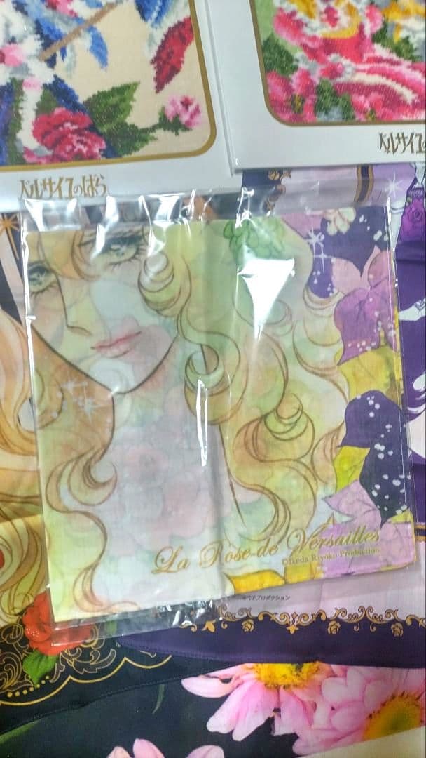 ベルサイユのばら　FEILER　アナスイ等　限定（完売品）のハンカチ　５点セット