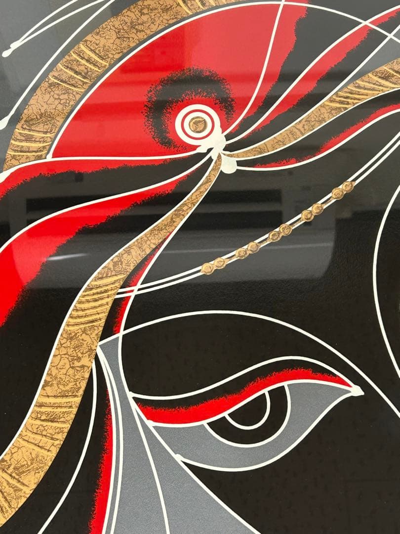 「アラビアの神話」　マーティロ・マヌキアン　作品証明書有　シルクスクリーン　絵画