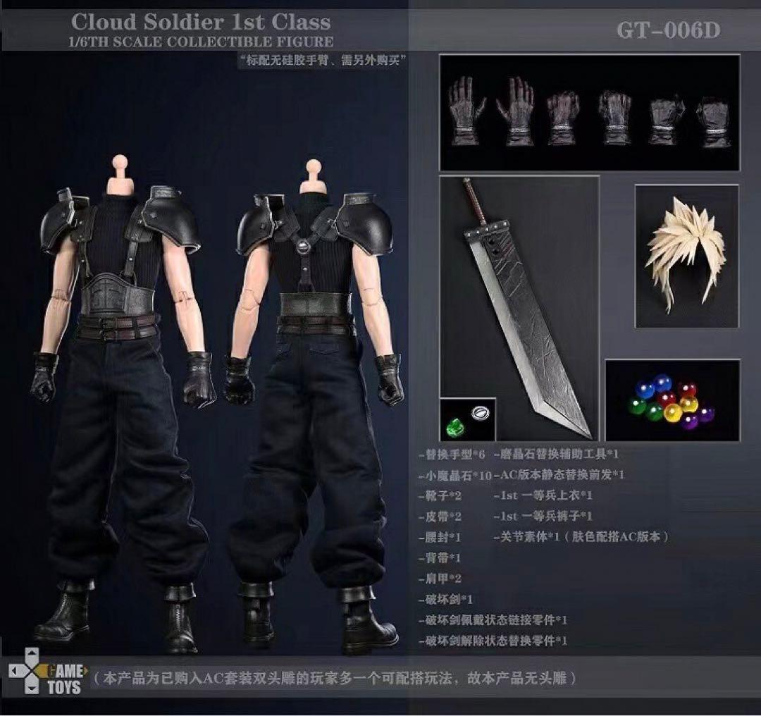 gametoys クラウド　素体