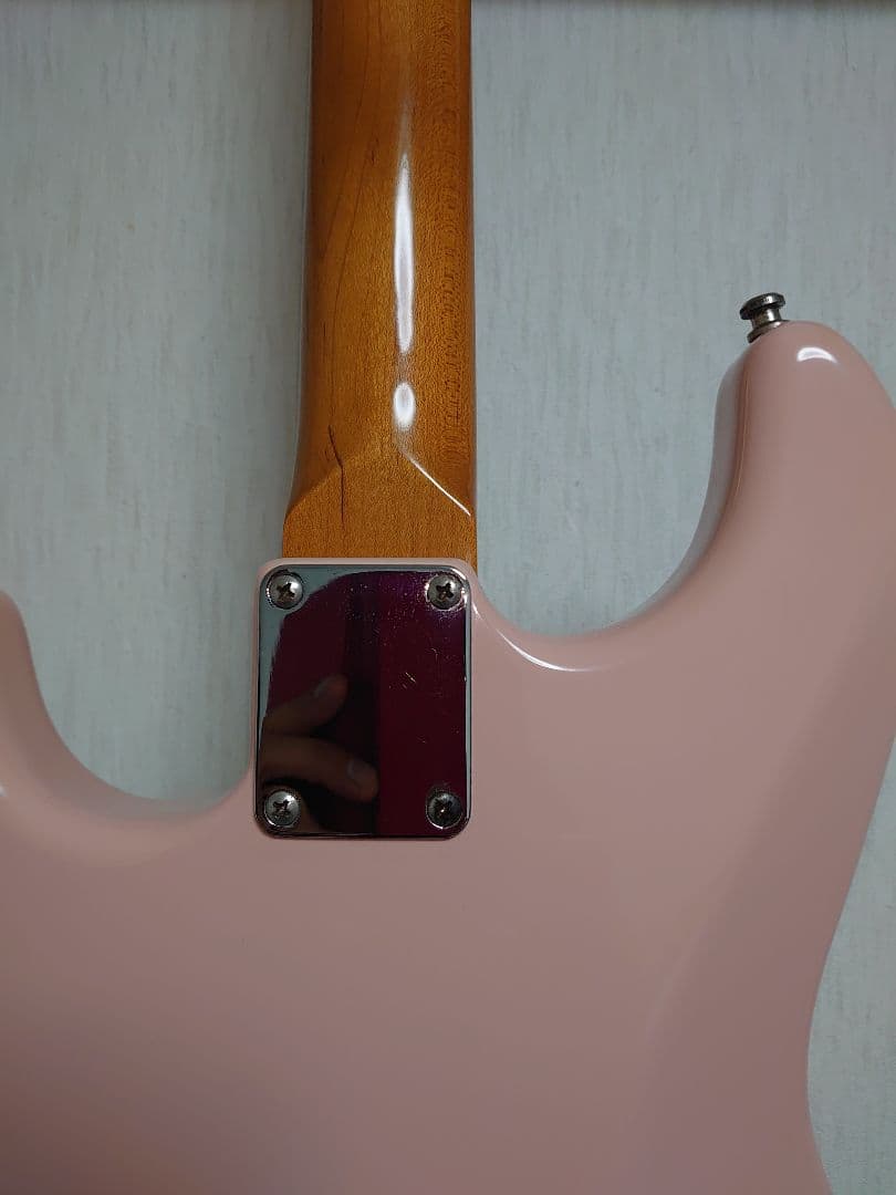 シェルピンクのストラトキャスター（フェンダーメキシコ）