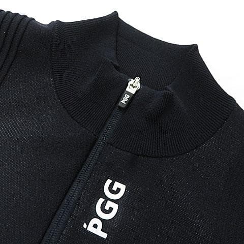 美品 パーリーゲイツ 2023 ニットジャケット サイズ0 非売品[M5167]