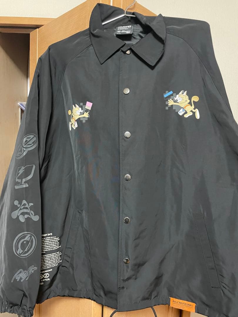 AtoZ MUSEUM ZTMY 5 ジャケット 黒