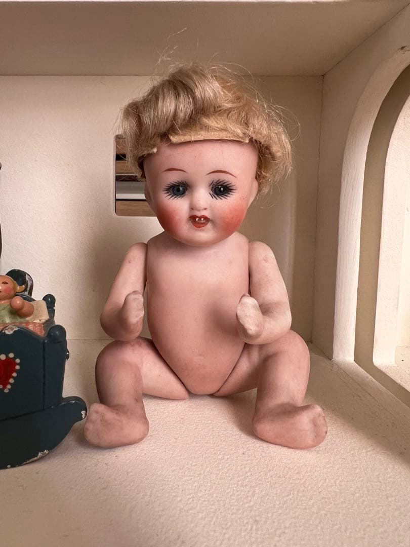 【アンティーク】ドイツ製 ケストナー ベビードール スリープアイ 11cm