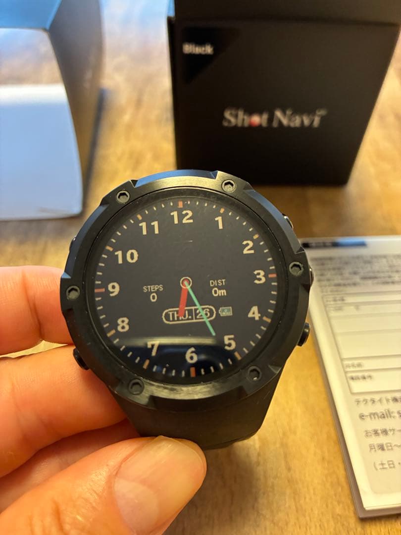 Shot Navi Evolve PRO ブラック GPSウォッチ