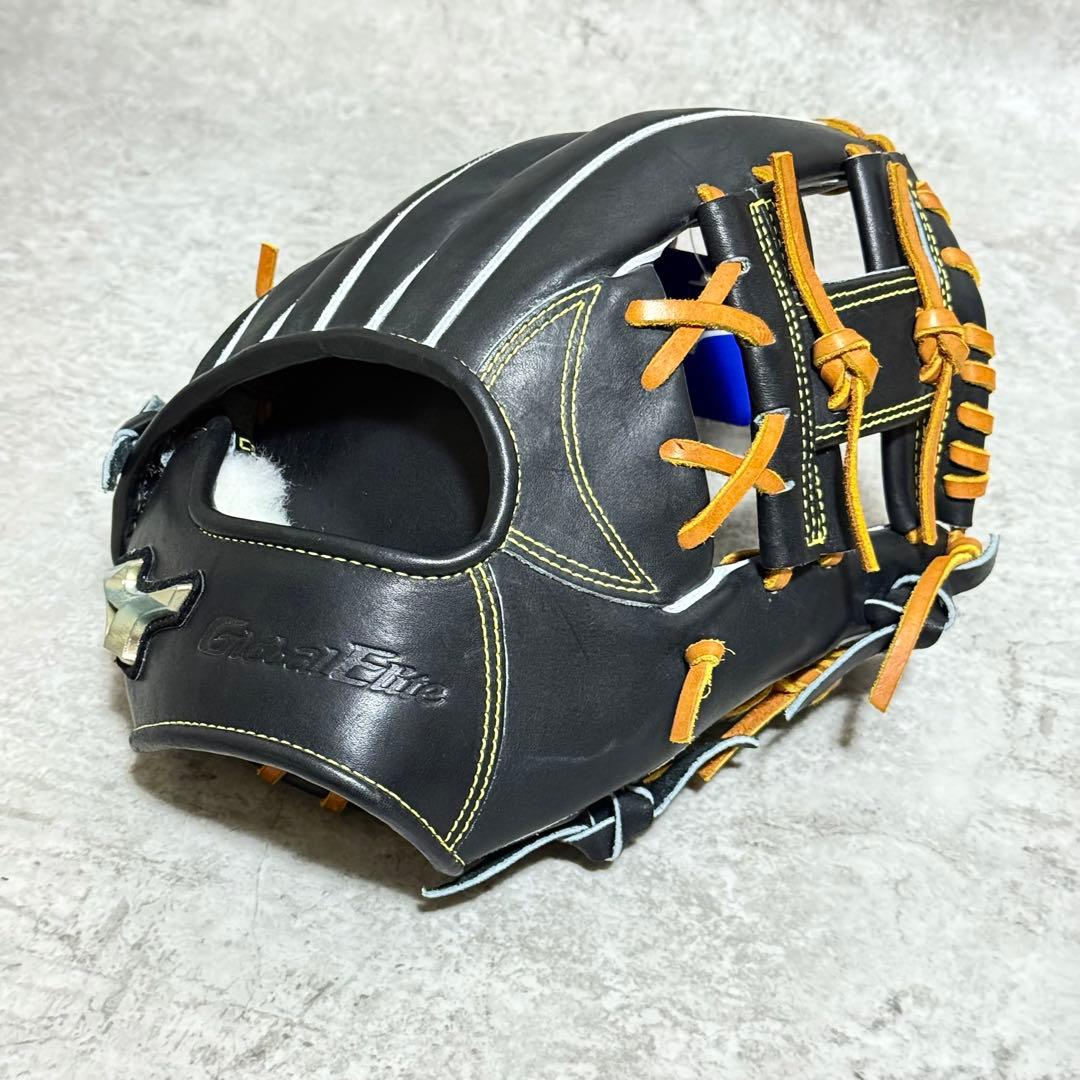 ☆未使用品☆ミズノ 硬式用内野手用グローブ グローバルエリート ブラック