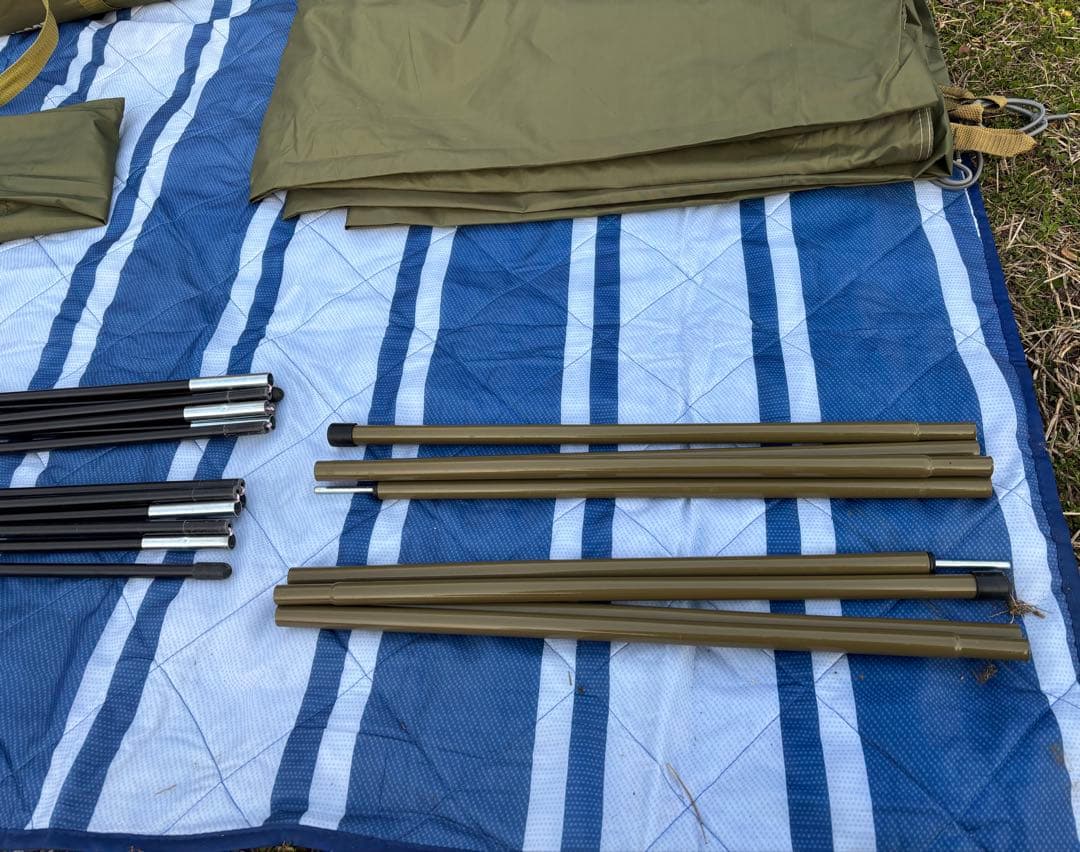 カーサイドテント3025 オリーブグリーン