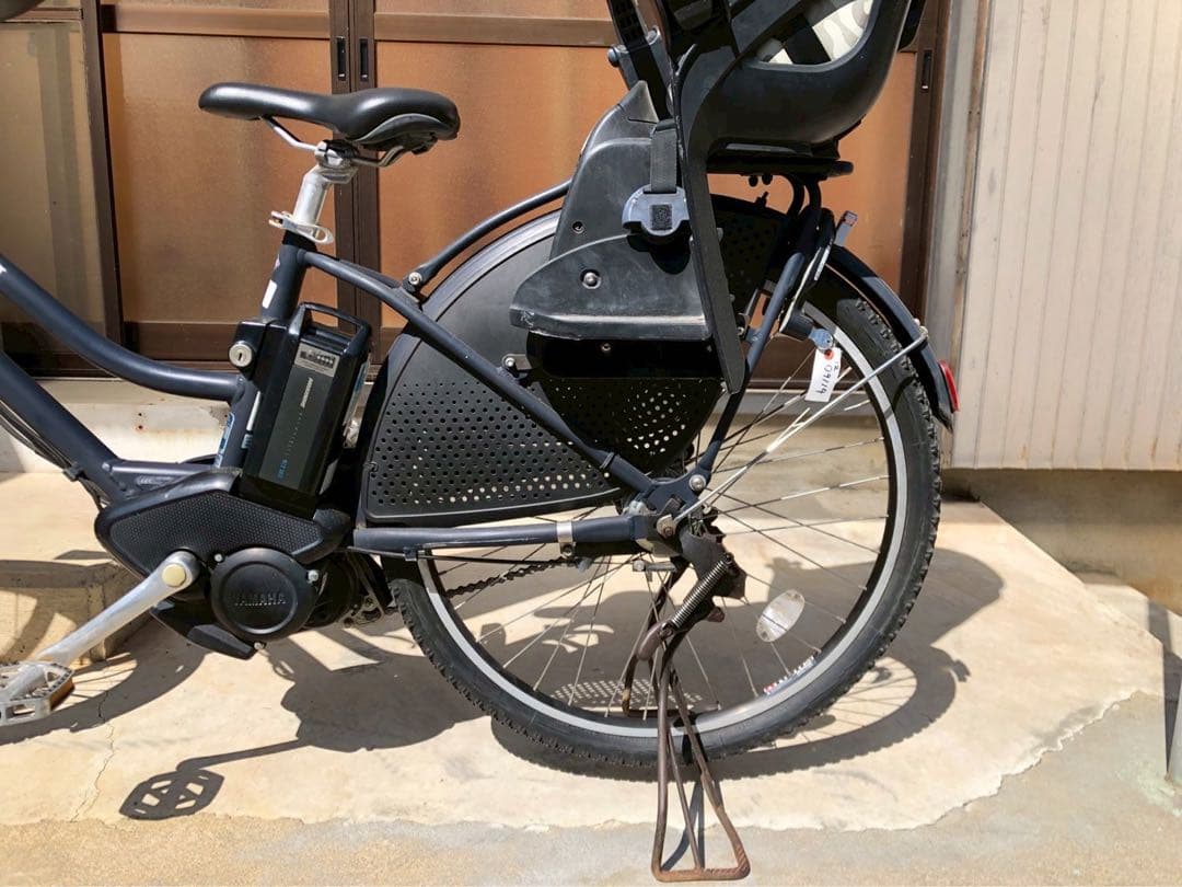 電動自転車　№3128 ブリヂストン　ハイディ２　子供乗せ　26インチ