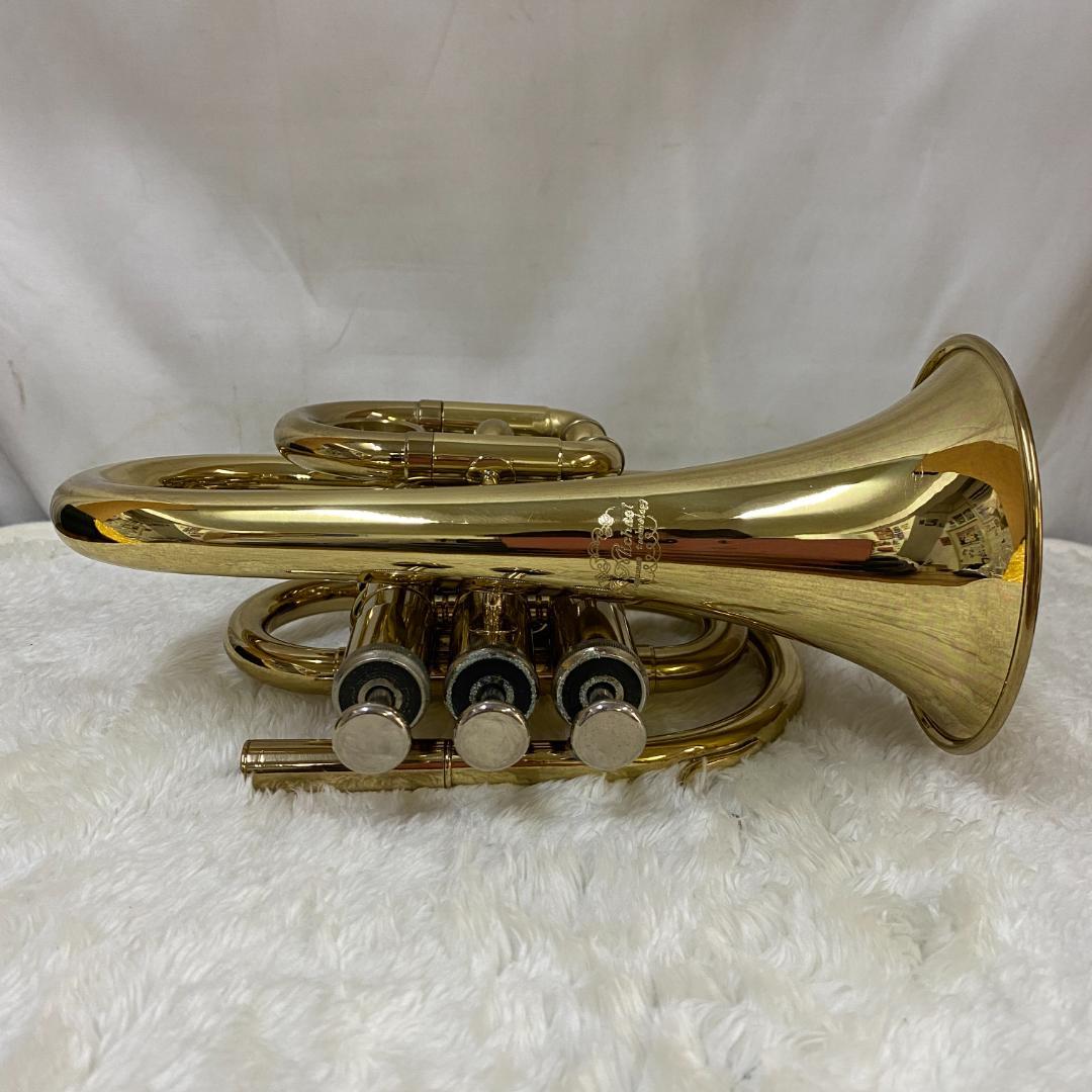 J. Michael ポケット トランペット 本体 ケース付き