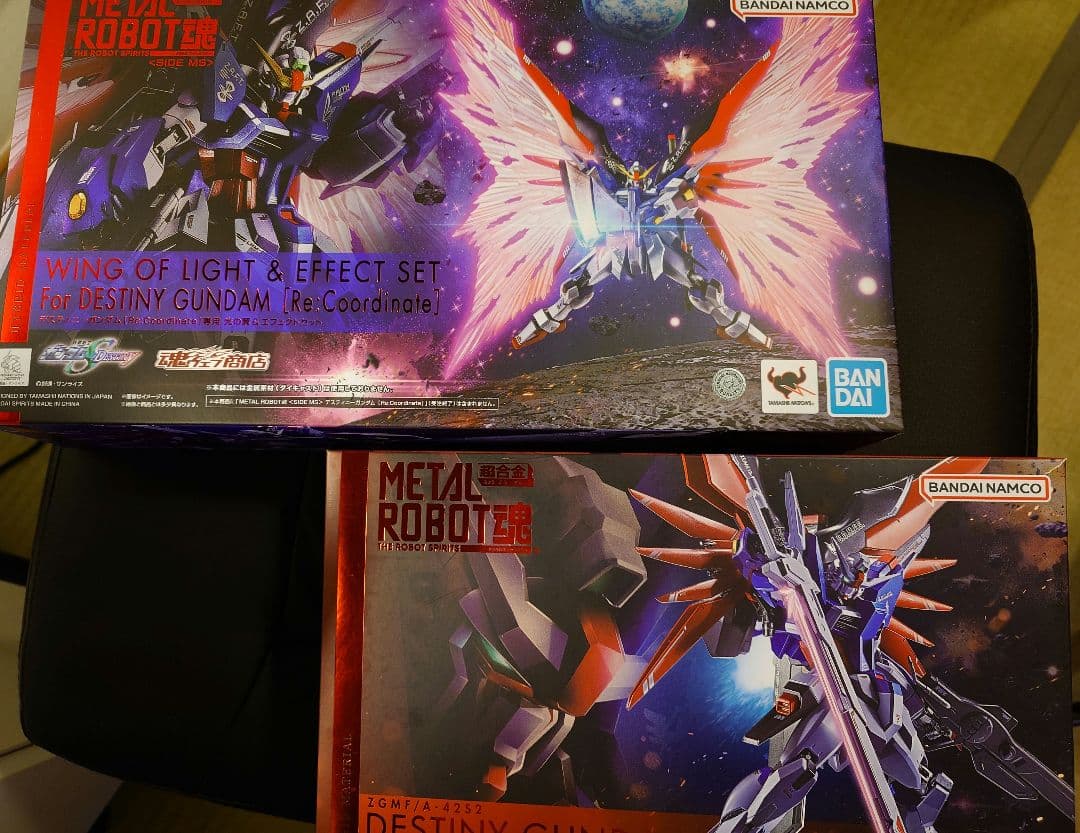 L ROBOT魂 デスティニーガンダムSpecII 光の翼セット