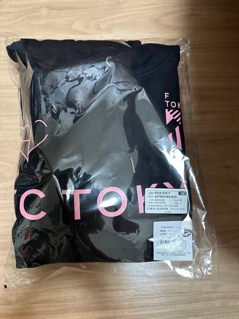 BLACKPINK FC東京 パーカー