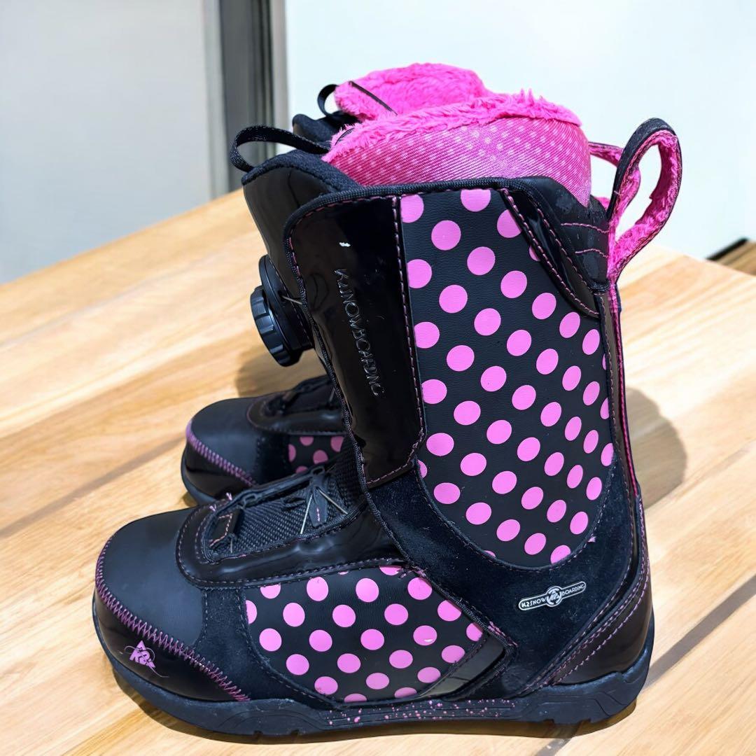 ✨極美品✨K2 MINT BOA レディース スノーボードブーツ 24.5cm