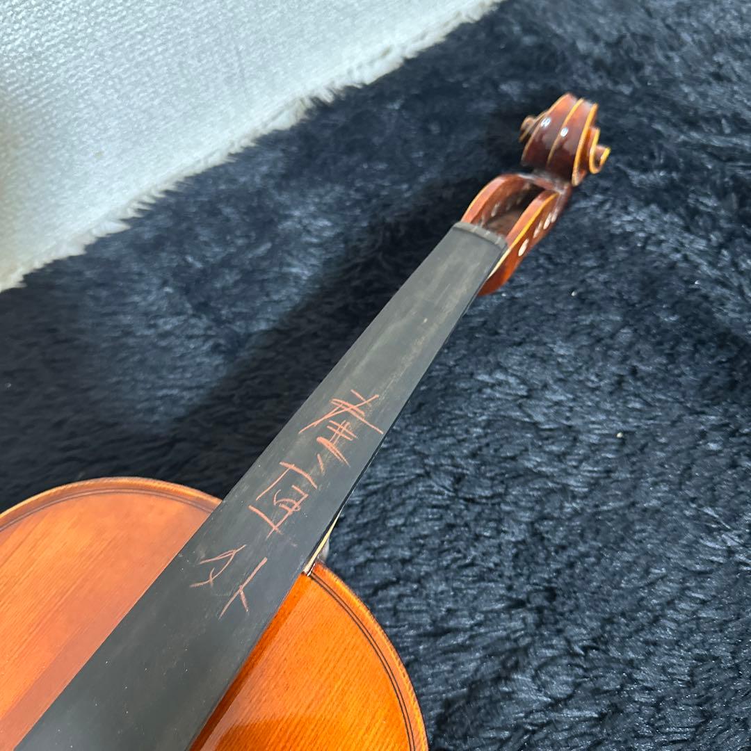 Gliga Vasile ビオラ 抜け殻 弦楽器 虎杢 67cm 本体 木目