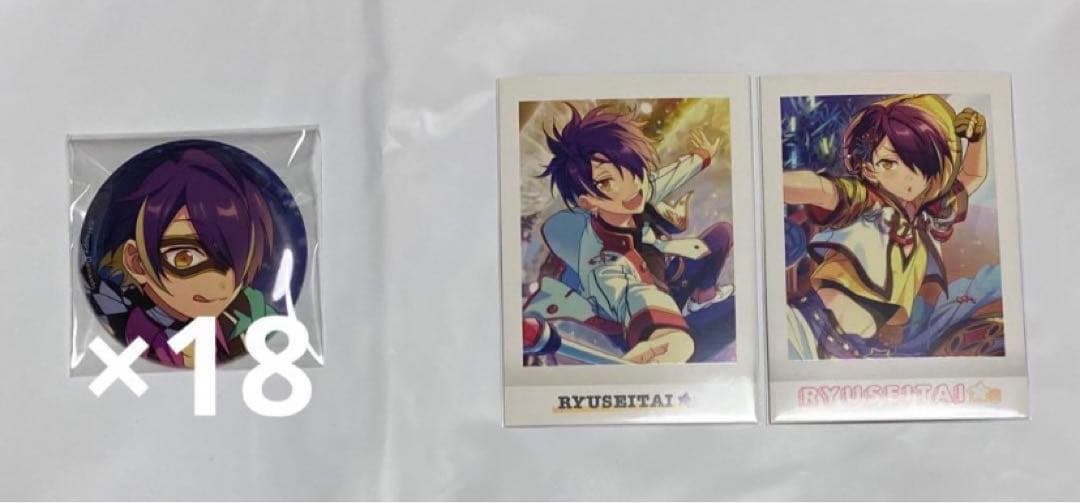 あんスタ　仙石忍 ぱしゃこれ テーマスカウト缶バッジ 7周年 ぱしゃっつ