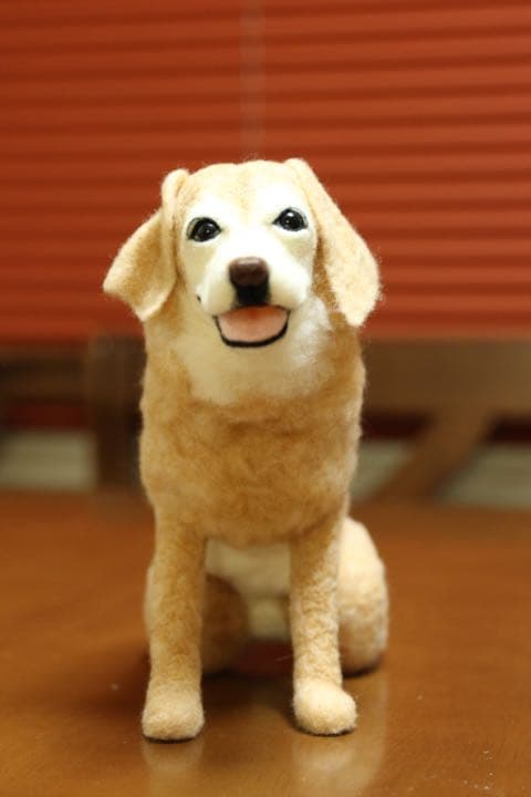 羊毛フェルト　ラブラドールレトリーバー