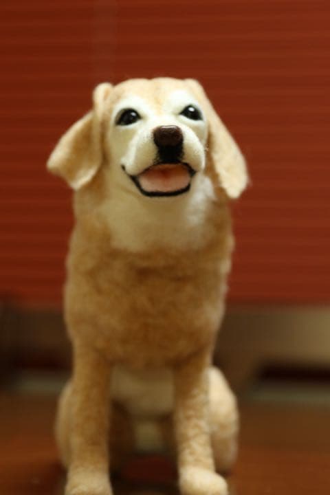 羊毛フェルト　ラブラドールレトリーバー