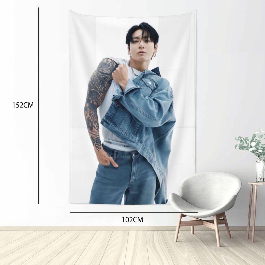 4点　えみりん様　152〜102㎝　ジョングクタペストリー