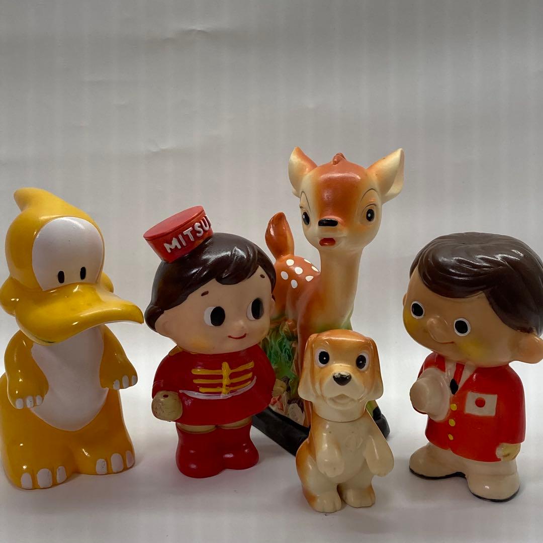 レトロ貯金箱・銀行・製薬会社等5点セット