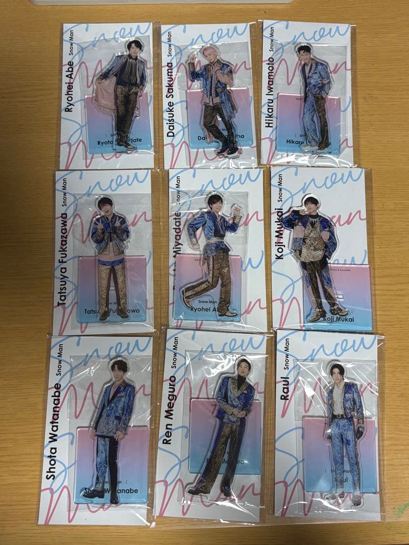 Man アクリルスタンドセット 別売可