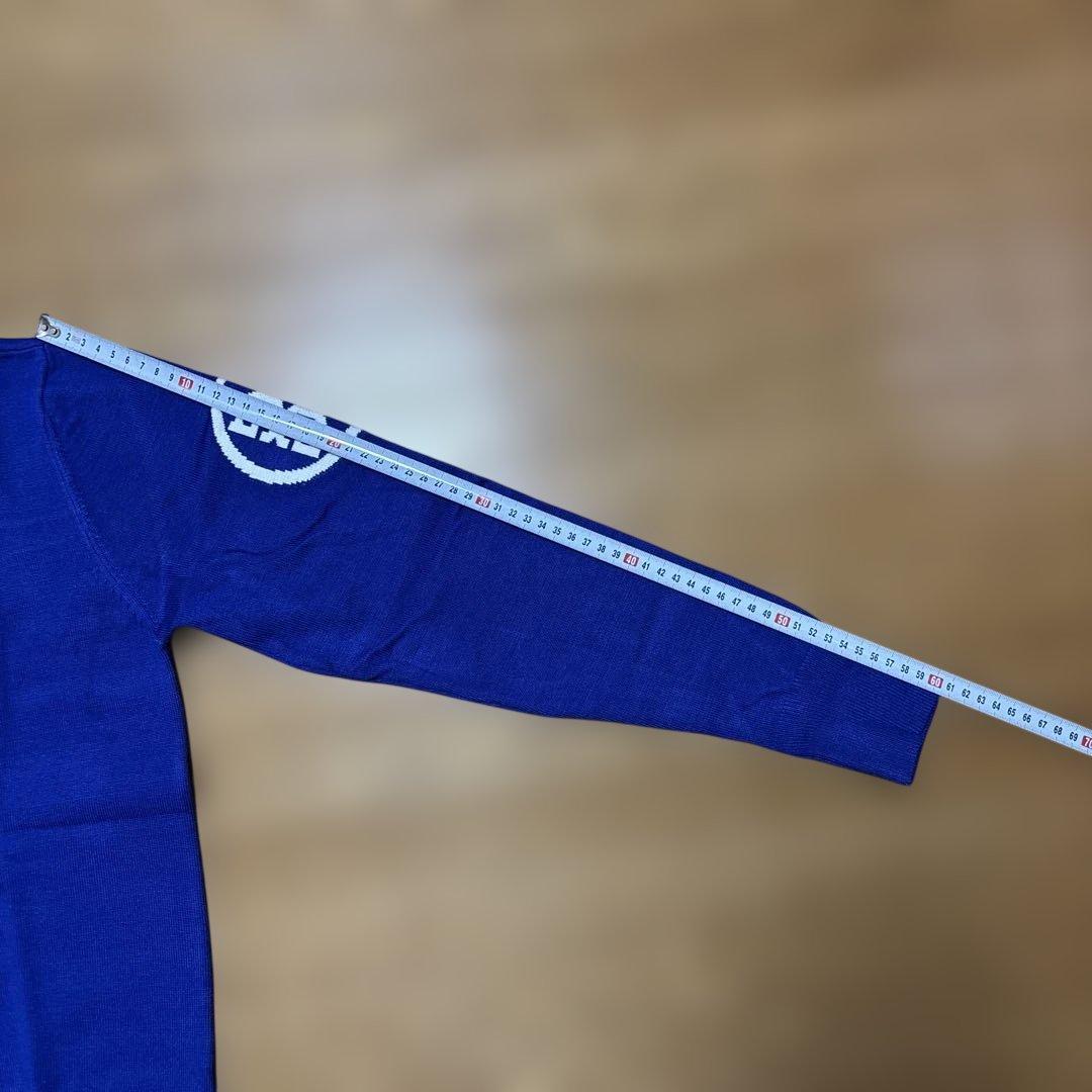 ☆新品☆G/FORE ジーフォア青 クルーネック セーター　M