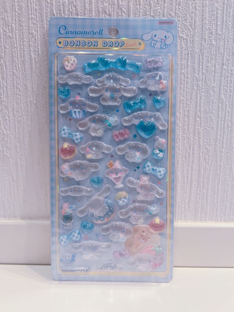 サンリオ　ボンボンドロップシール　第一弾　第二弾　mini シナモン　シール帳