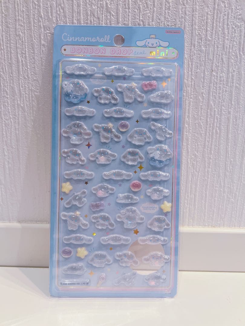 サンリオ　ボンボンドロップシール　第一弾　第二弾　mini シナモン　シール帳