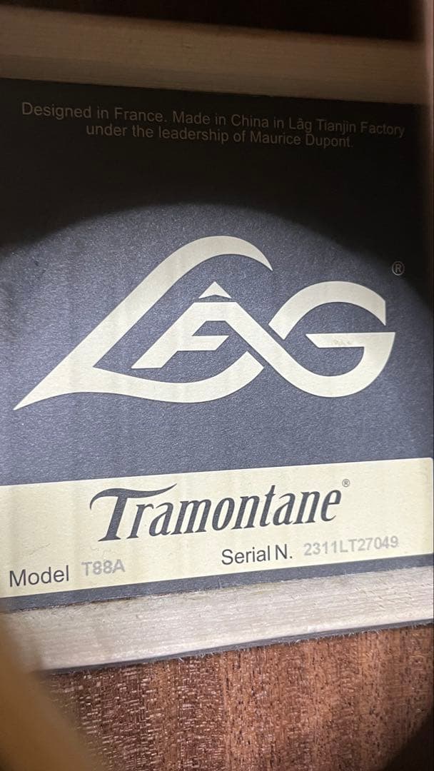 LAG Tramontane T88A アコースティックギター