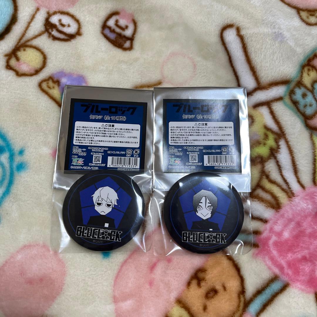 ブルーロック アイコン 缶バッジ 御影玲王 凪誠士郎