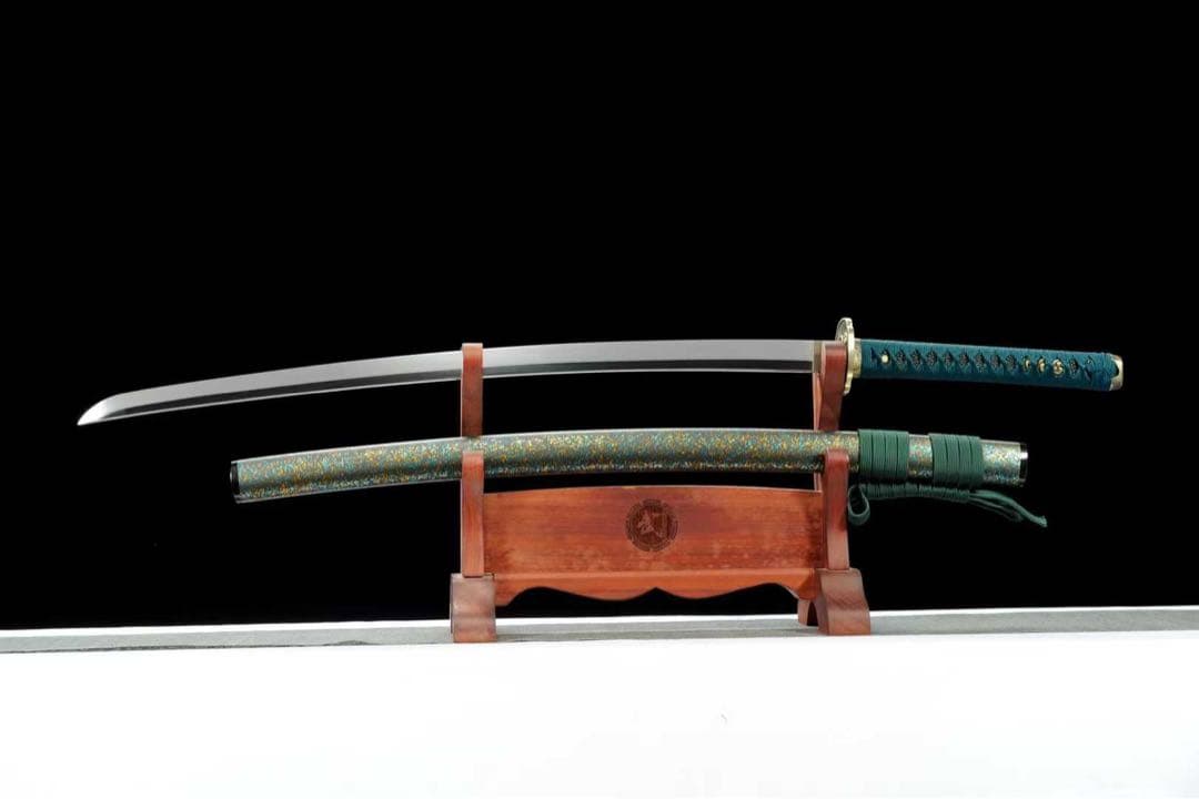 風袖打刀 漆木鞘下緒付 美術刀 刀装具 模擬刀 日本刀 模造刀 鑑賞用 武具