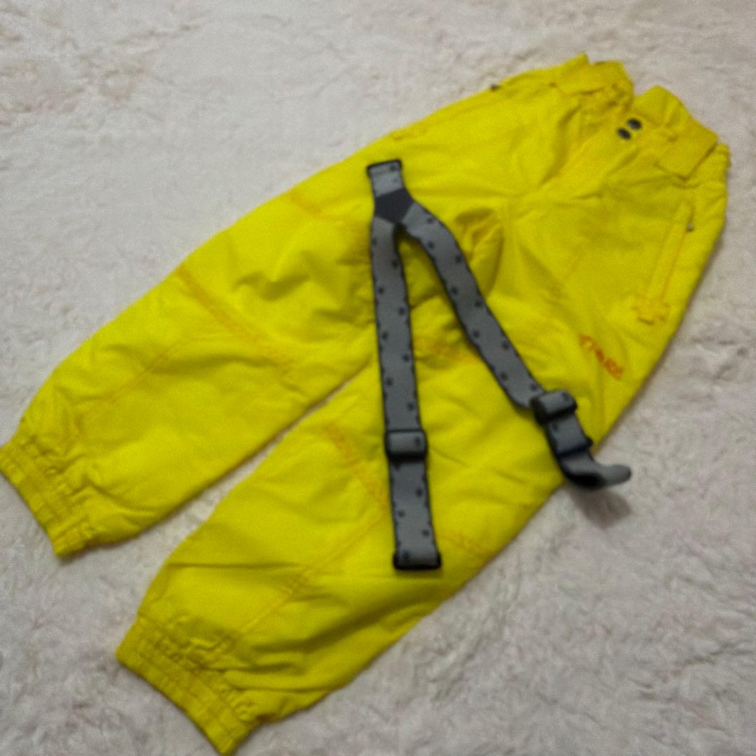 SENO FICH スキーウェア　スノーボード　フード付ジャケット 青黄　セット