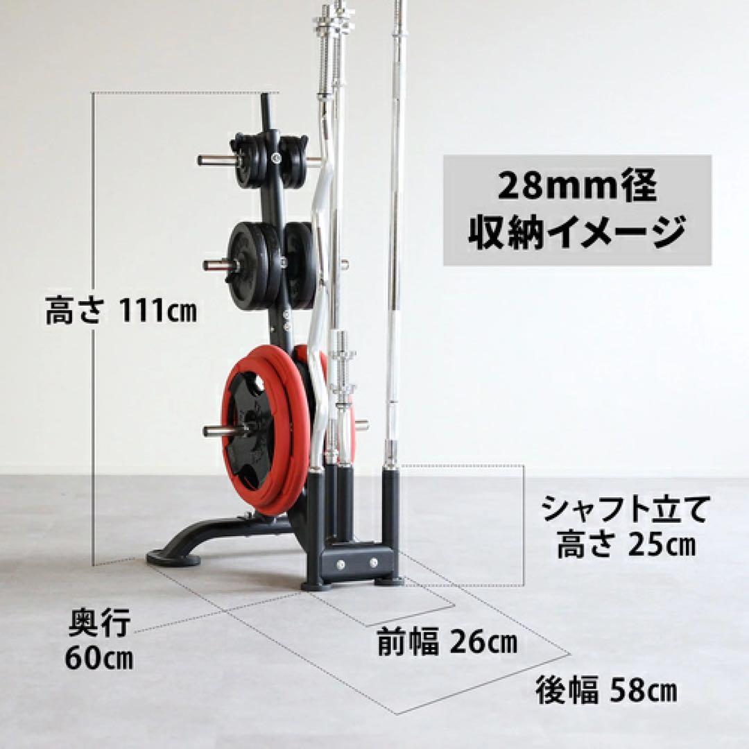 リーディングエッジ　プレートラック　28mm径穴　耐荷重300kg EZバー付き