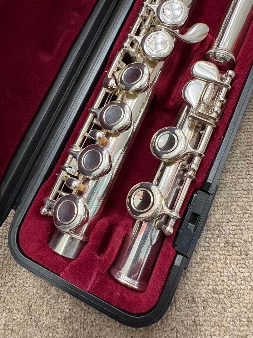 【極美品】YAMAHA フルート YFL-211SⅡ 銀メッキ メンテナンス済み