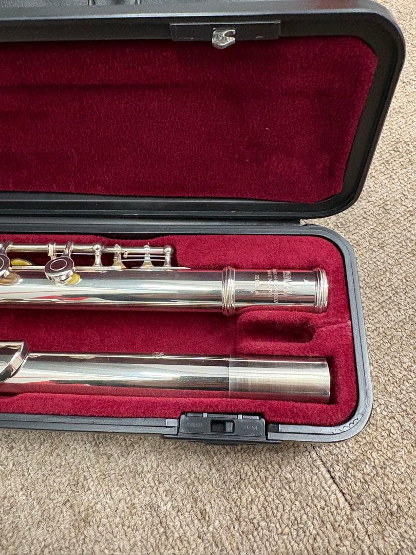 【極美品】YAMAHA フルート YFL-211SⅡ 銀メッキ メンテナンス済み