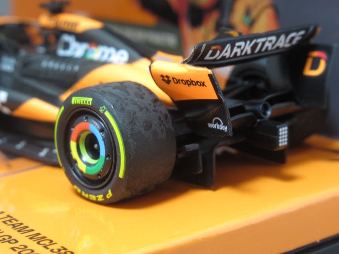 ミニチャンプス 1/43 マクラーレン MCL38 ハンガリー O.ピアストリ