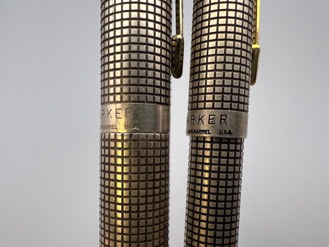 パーカー Parker USA製 スターリング 14K 万年筆 ボールペン ２本