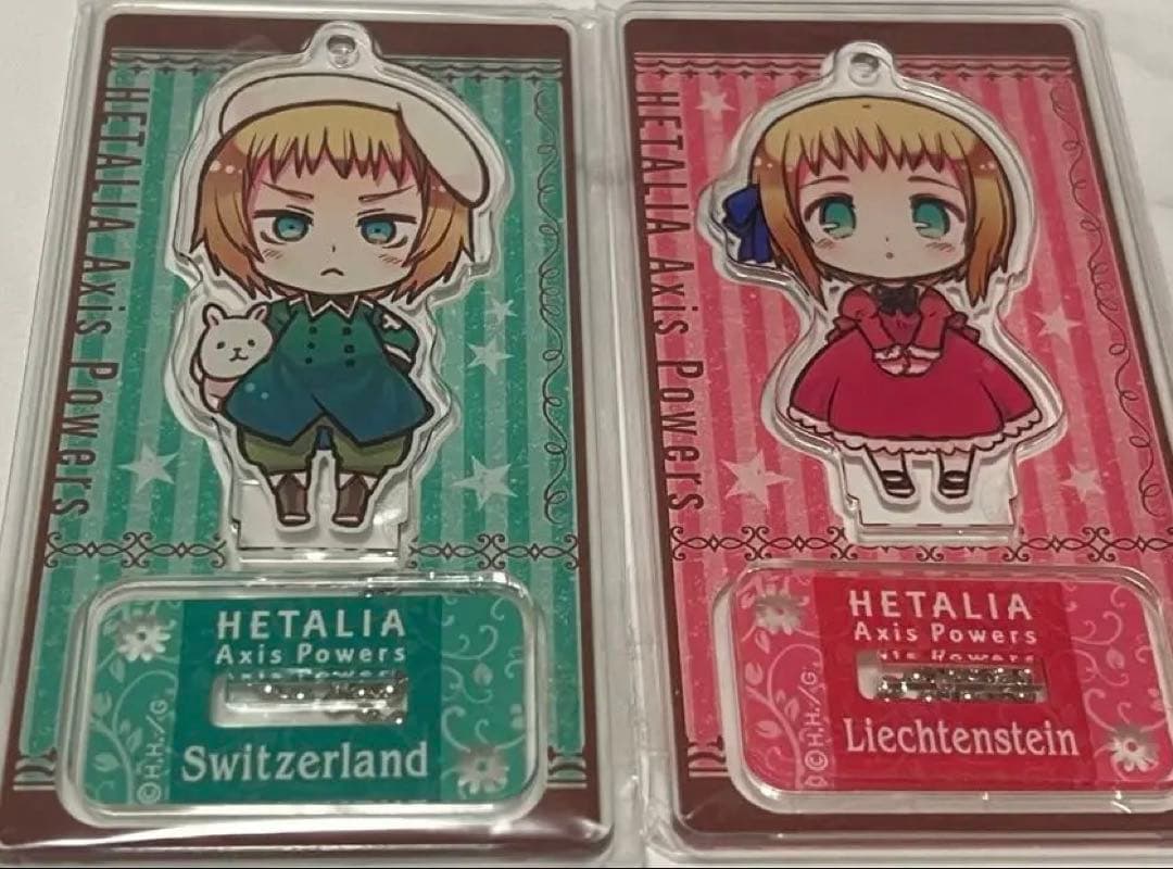 ヘタリア スイス リヒテンシュタイン 日丸屋秀和 アクキー アクスタ