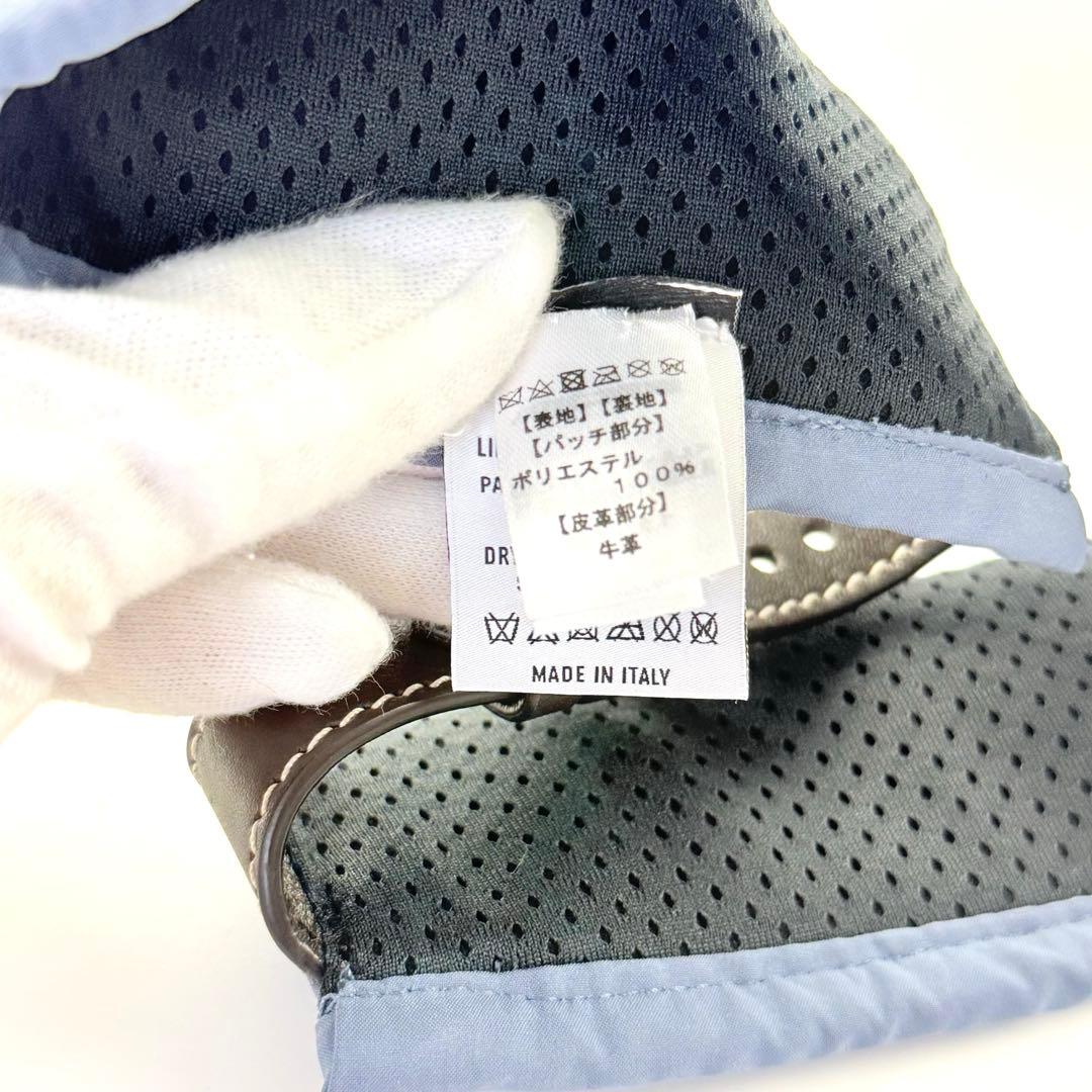 【美品】Berluti ベルルッティ サンバイザー 帽子 ゴルフ