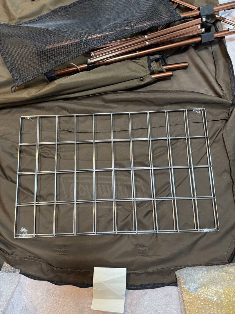 コールマンコンフォートマスター バンブーフォルダブルシェルフ