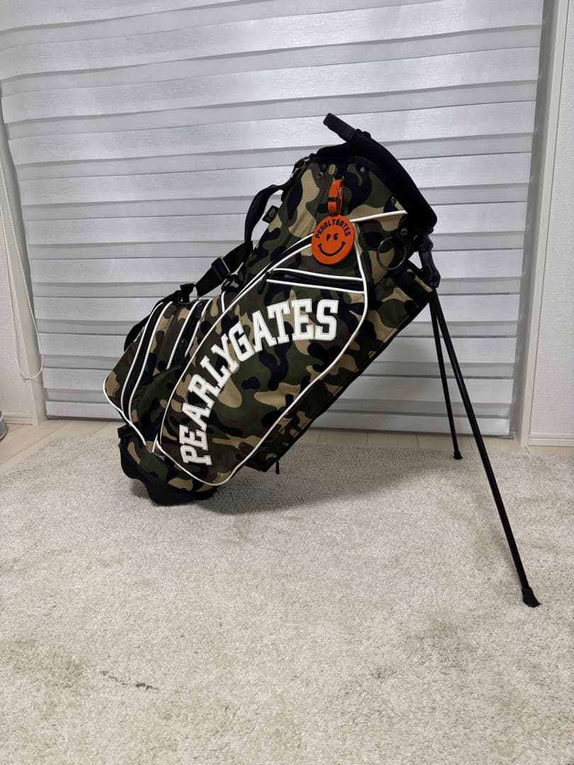 ‼️美品‼️パーリーゲイツ キャディバック スタンド式 カモ柄