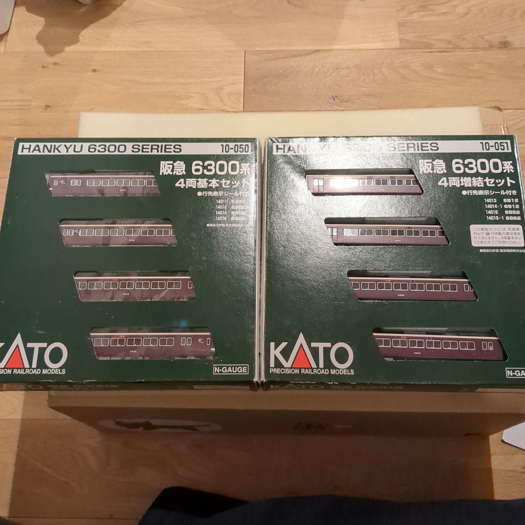 [ジャンク品]KATO 10-050 10-051 阪急 6300系 8両セット