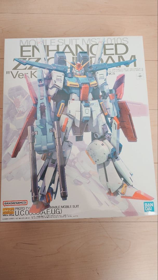 MG 1/100 強化型 ZZガンダム \