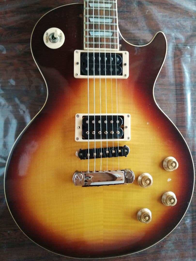 GrecoSuperRealグレコスーパーリアルレスポールブラウンサンバースト訳