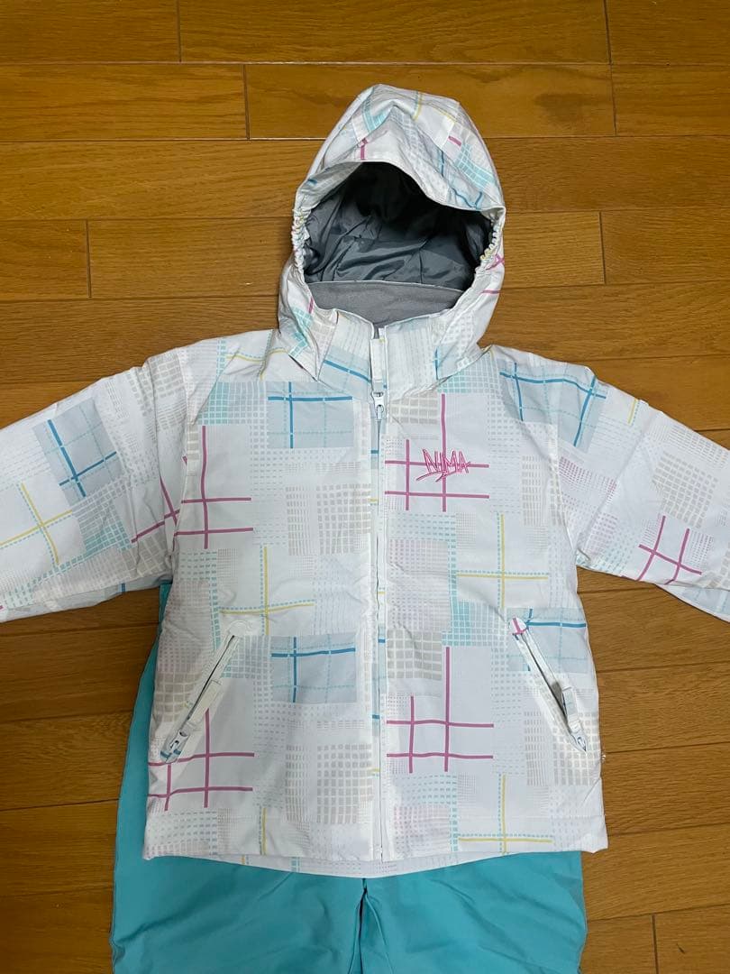 値下げ！　NIMA キッズスノーウェアセット 110 帽子2点付き